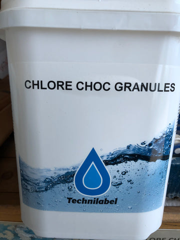 Chlore choc granules