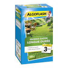 Engrais Gazon Longue Durée 3 mois 3 kg Algoflash